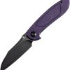 Tenable Knives Prometheus Linerlock Purple/Black G10