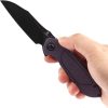 Tenable Knives Prometheus Linerlock Purple/Black G10
