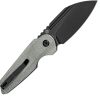 Tenable Rafe L Linerlock Green Canvas Folding Knife 14C28N