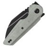 Tenable Rafe L Linerlock Green Canvas Folding Knife 14C28N