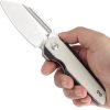 Tenable Rafe L Linerlock 14C28N Sandvik Folding Knife Ivory