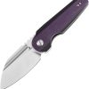 Tenable Rafe L Linerlock Folding Knife 14C28N Purple G10
