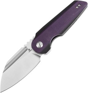 Tenable Rafe L Linerlock Folding Knife 14C28N Purple G10