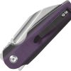 Tenable Rafe L Linerlock Folding Knife 14C28N Purple G10