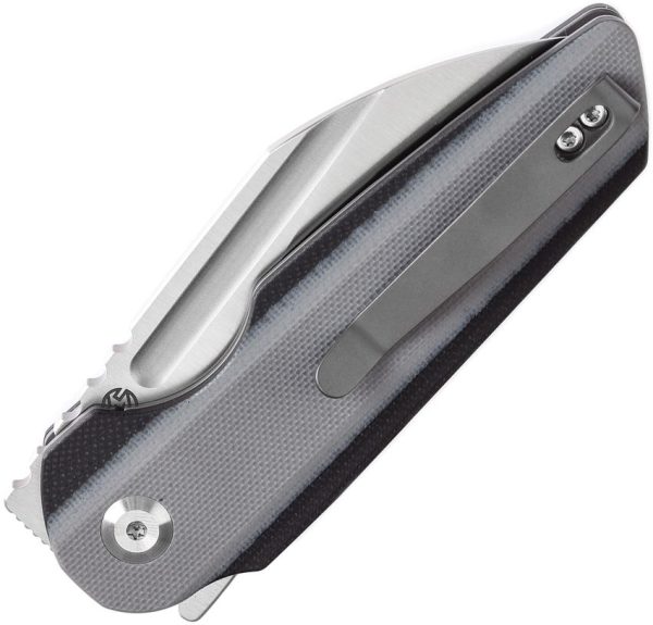 Tenable Rafe L Linerlock Folding Knife 14C28N Stainless Gray