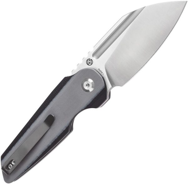 Tenable Rafe L Linerlock Folding Knife 14C28N Stainless Gray