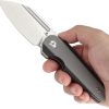 Tenable Rafe L Linerlock Folding Knife 14C28N Stainless Gray