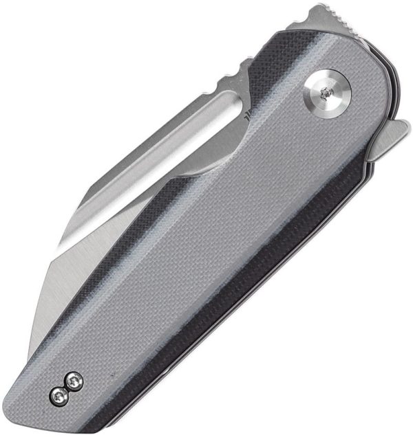 Tenable Rafe L Linerlock Folding Knife 14C28N Stainless Gray