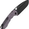 Tenable Knives Bombur Linerlock Purple Micarta D2