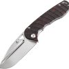 Tenable Knives Bombur Linerlock Black/Red G-Mascus G10