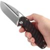 Tenable Knives Bombur Linerlock Black/Red G-Mascus G10