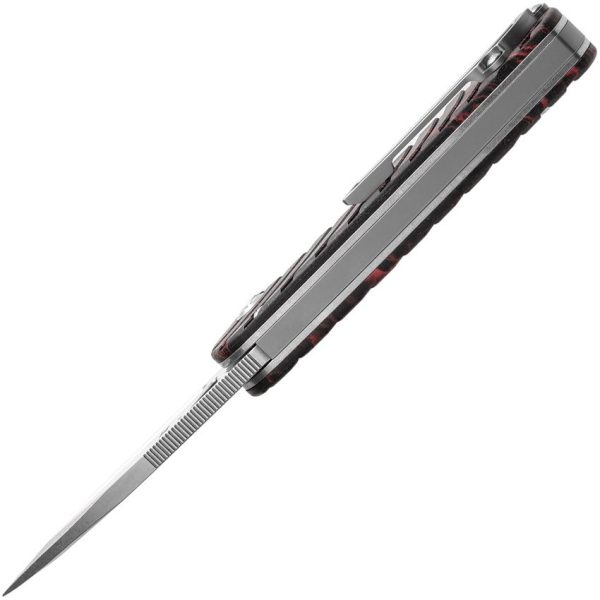 Tenable Knives Bombur Linerlock Black/Red G-Mascus G10