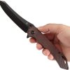 Tenable Colibri Tech Linerlock Folding Knife Nitro V Black Red