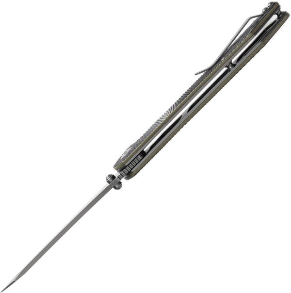 Tenable Colibri Tech Linerlock Folding Knife Nitro V Gray Blade