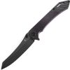 Tenable Colibri Tech Linerlock Folding Knife Nitro V Black Purple