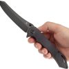 Tenable Colibri Tech Linerlock Folding Knife Nitro V Black Purple