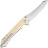 Tenable Colibri Tech Ivory G10 Folding Knife Nitro V Steel