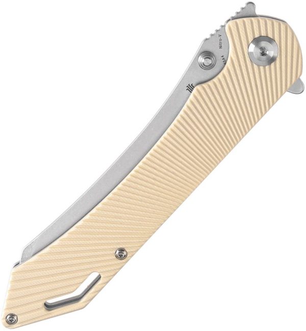 Tenable Colibri Tech Ivory G10 Folding Knife Nitro V Steel