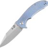 Tenable Rei Linerlock Blue Folding Knife 14C28N Sandvik Stainless