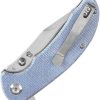 Tenable Rei Linerlock Blue Folding Knife 14C28N Sandvik Stainless