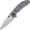Tenable Rei Linerlock Black Folding Knife 14C28N Sandvik Steel
