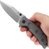 Tenable Rei Linerlock Black Folding Knife 14C28N Sandvik Steel