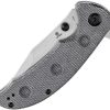 Tenable Rei Linerlock Black Folding Knife 14C28N Sandvik Steel