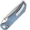 Tenable Knives Eaglestrike Crossbar Lock Blue Micarta