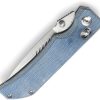 Tenable Knives Eaglestrike Crossbar Lock Blue Micarta