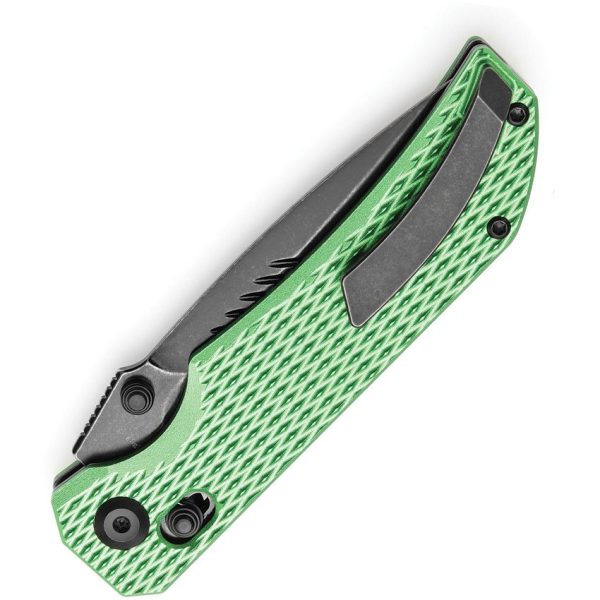 Tenable Knives Eaglestrike Crossbar Lock Green Aluminum