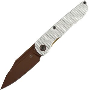Kansept Nettle Linerlock - Silver Aluminum
