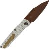 Kansept Nettle Linerlock - Silver Aluminum
