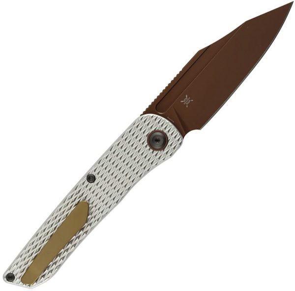 Kansept Nettle Linerlock - Silver Aluminum