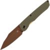 Kansept Nettle Linerlock - Olive G10
