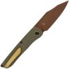 Kansept Nettle Linerlock - Olive G10