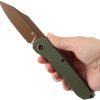 Kansept Nettle Linerlock - Olive G10