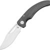 Tenable Gideon Linerlock Black Folding Knife Nitro V Steel