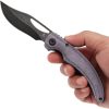 Tenable Gideon Linerlock Purple Micarta Folding Knife Nitro V