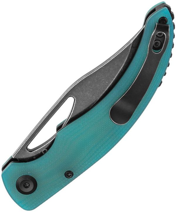 Tenable Gideon Linerlock Folding Knife Tiffany Blue Nitro V