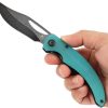 Tenable Gideon Linerlock Folding Knife Tiffany Blue Nitro V