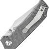 Tenable Fermi Linerlock Black Micarta Folding Knife 14C28N