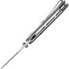 Tenable Fermi Linerlock Black Micarta Folding Knife 14C28N