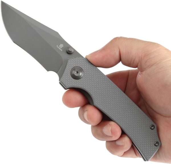 Tenable Fermi Linerlock - Sand Micarta
