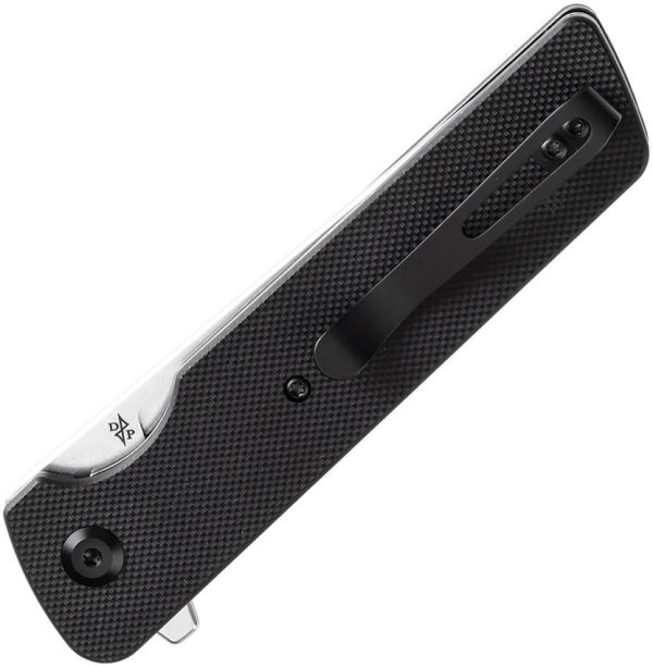 Tenable Anomaly Linerlock Black G10 Folding Knife Nitro V