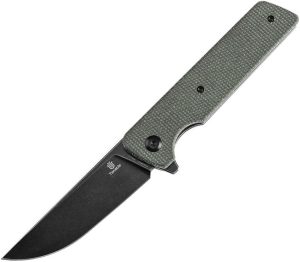 Tenable Anomaly Linerlock Folding Knife Green Micarta Nitro V