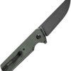 Tenable Anomaly Linerlock Folding Knife Green Micarta Nitro V