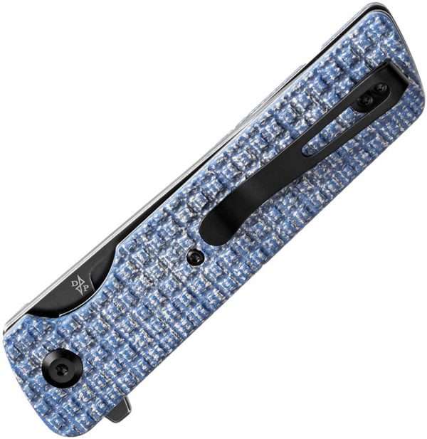 Tenable Anomaly Linerlock Blue Frag Folding Knife Nitro V