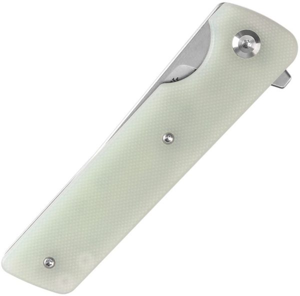 Tenable Anomaly Linerlock Jade G10 Folding Knife Nitro V