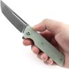 Tenable Anomaly Linerlock Jade G10 Folding Knife Nitro V