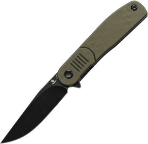Tenable Einar Linerlock OD Green Nitro V Folding Knife
